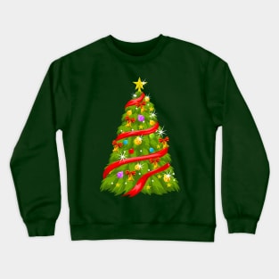 Lit Christmas Tree Crewneck Sweatshirt